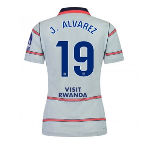 Atletico Madrid Julian Alvarez #19 Jalkapallovaatteet Naisten Kolmaspaita 2026-27 Lyhythihainen